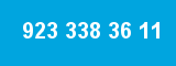 923 338 36 11